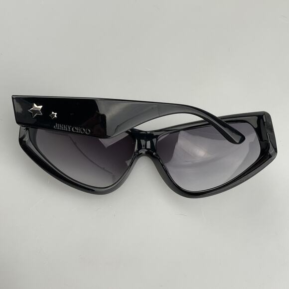 Jimmy Choo Sunglasses mod. Ray 0NLC Black Star BROKEN for PARTS main image 8